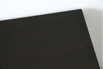 中古　美品　松本民芸家具　立体的なデザインが魅力の凸面小引き出し(卓上収納、小物収納)(R-084274)