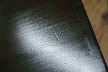 中古　美品　松本民芸家具　立体的なデザインが魅力の凸面小引き出し(卓上収納、小物収納)(R-084274)