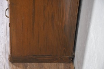 【簡易リペア限定品】　和製アンティーク　引き出し17杯　コンパクトサイズで取り入れやすい小振りなチェスト　(R-084287)