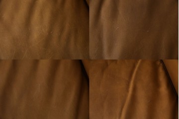 中古　HALO(ハロ)　ギル(GIL)　使い込むほどに味わいが深まる本革のソファ　定価約30万円　(R-084291)