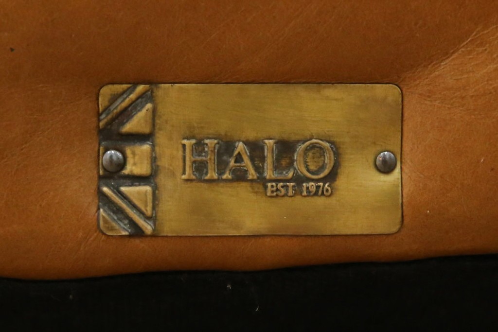 中古　HALO(ハロ)　ギル(GIL)　使い込むほどに味わいが深まる本革のソファ　定価約30万円　(R-084291)