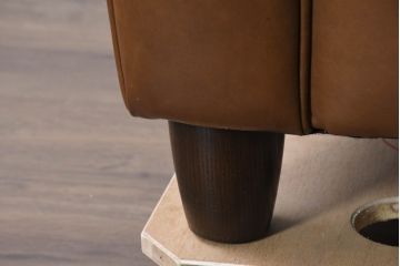 中古　HALO(ハロ)　ギル(GIL)　使い込むほどに味わいが深まる本革のソファ(レザー、1人掛け、一人掛け、2人掛け、二人掛け、1P、1.5P、2P、ラブソファ、アームソファ)(定価約30万円)(R-084291)