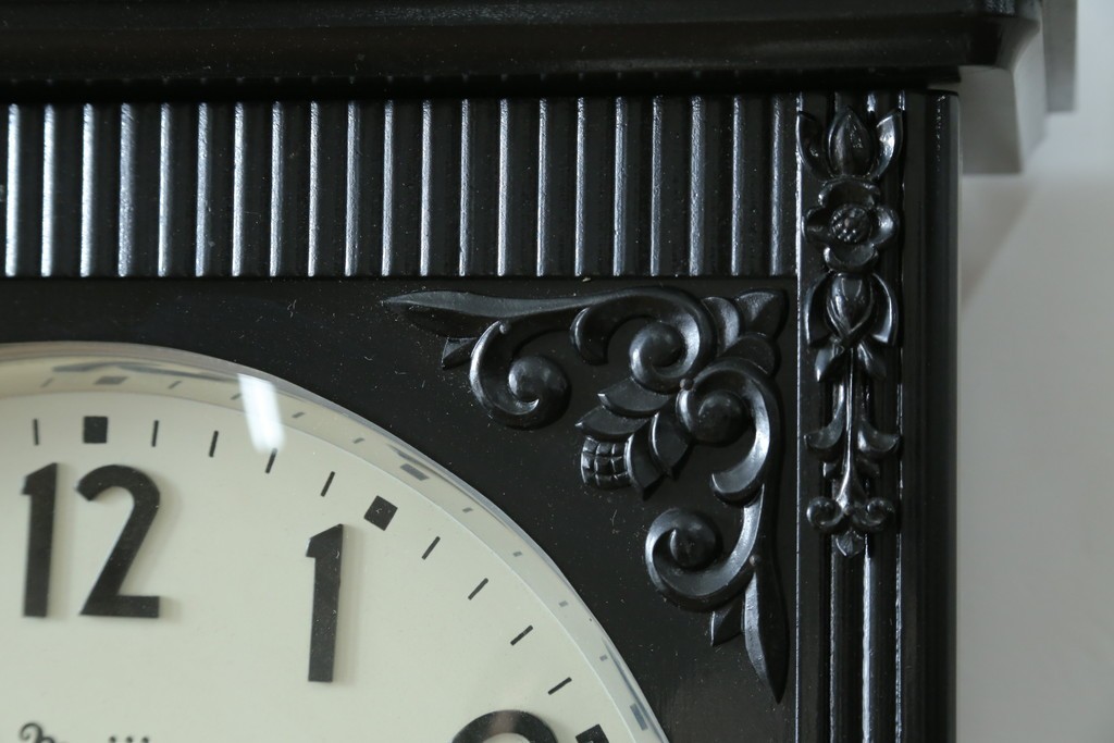 和製アンティーク　大正ロマン　Meiji(明治時計社)　高さ130㎝の大きな振り子時計　(R-084296)