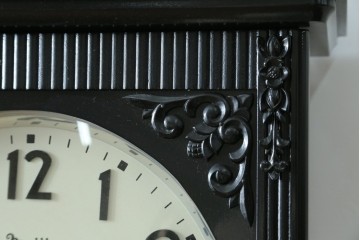 和製アンティーク　大正ロマン　Meiji(明治時計社)　高さ130㎝の大きな振り子時計　(R-084296)