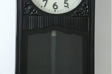 和製アンティーク　大正ロマン　Meiji(明治時計社)　高さ130㎝の大きな振り子時計　(R-084296)