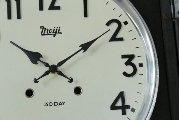 和製アンティーク　大正ロマン　Meiji(明治時計社)　高さ130㎝の大きな振り子時計　(R-084296)