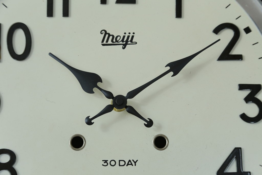 和製アンティーク　大正ロマン　Meiji(明治時計社)　高さ130㎝の大きな振り子時計　(R-084296)