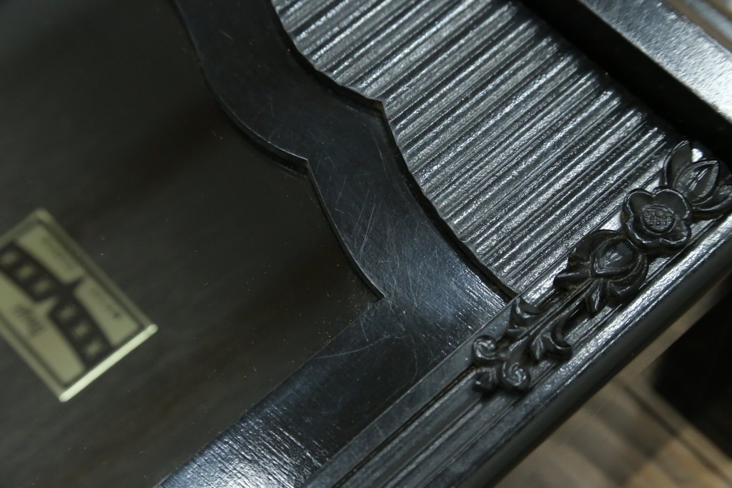 和製アンティーク　大正ロマン　Meiji(明治時計社)　高さ130㎝の大きな振り子時計　(R-084296)