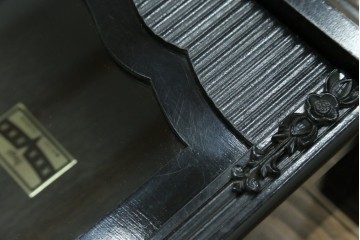 和製アンティーク　大正ロマン　Meiji(明治時計社)　高さ130㎝の大きな振り子時計　(R-084296)