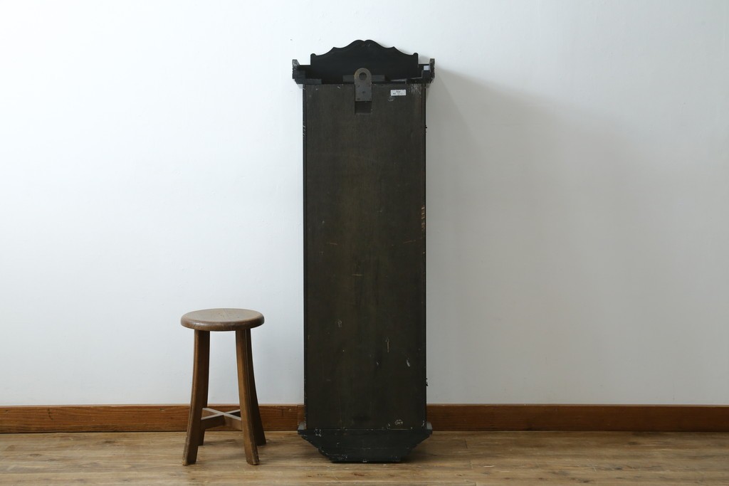 和製アンティーク　大正ロマン　Meiji(明治時計社)　高さ130㎝の大きな振り子時計　(R-084296)