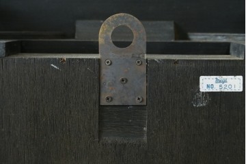 和製アンティーク　大正ロマン　Meiji(明治時計社)　高さ130㎝の大きな振り子時計　(R-084296)