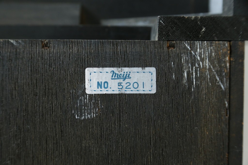 和製アンティーク　大正ロマン　Meiji(明治時計社)　高さ130㎝の大きな振り子時計　(R-084296)