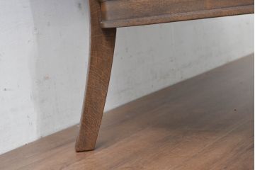 中古　展示品　美品　カリモク家具(karimoku)　domani(ドマーニ)　QUEENS LIFE(クイーンズライフ)　優雅なフォルムと柔らかな色合いでどんな空間にも馴染む!クラシカルな2人掛けソファ(2Pソファ、二人掛けソファ)(定価約29万円)(R-084304)