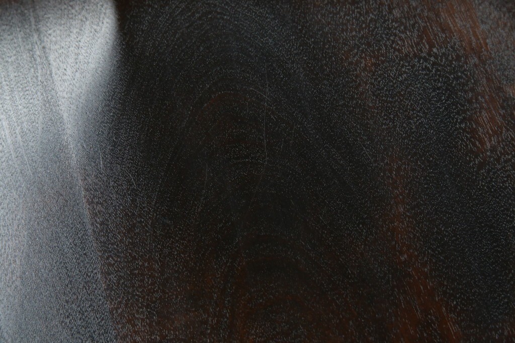 中古　北海道民芸家具　希少な廃番品　HM630　格好良い佇まいが魅力のキャプテンチェア4脚セット　(R-084306)