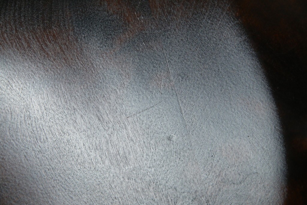 中古　北海道民芸家具　希少な廃番品　HM630　格好良い佇まいが魅力のキャプテンチェア4脚セット　(R-084306)