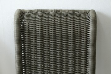 中古　美品　ドイツ製　TECTA(テクタ)　洗練されたモダン空間に映える編み込みデザインのチェア4脚セット　定価4脚で約58万円　(R-084309)