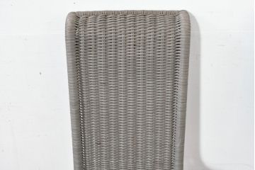 中古　美品　ドイツ製　TECTA(テクタ)　洗練されたモダン空間に映える編み込みデザインのチェア4脚セット(椅子、イス、ダイニングチェア、バラ売り可能)(定価4脚で約58万円)(R-084309)