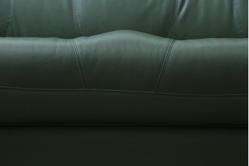 中古　美品!!　浜本工芸　ロングセラー　ベストセラーモデル　1800　重厚感のある3人掛けレザーソファ　定価約25万円　(R-084310)