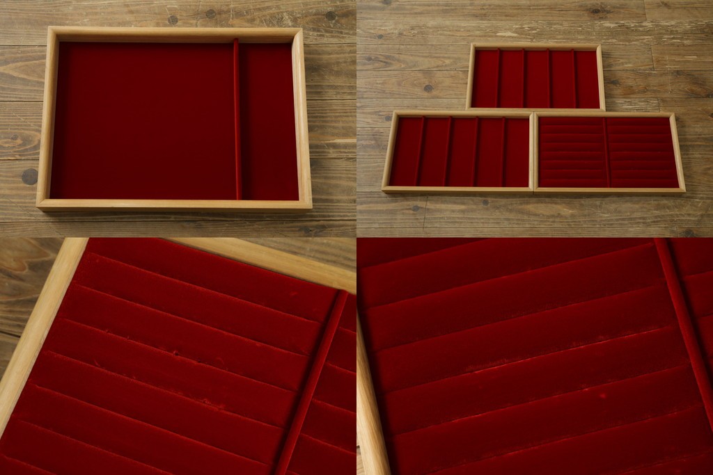 新古　未使用展示品　超美品　キットファニチュア(KIT FURNITURE)　北谷家具　インテリア性と収納力を兼ね備えた優雅な佇まいのアクセサリーキャビネット　定価約105万円　(R-084311)