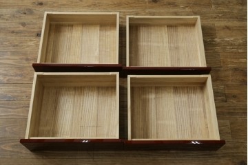 新古　未使用展示品　超美品　キットファニチュア(KIT FURNITURE)　北谷家具　インテリア性と収納力を兼ね備えた優雅な佇まいのアクセサリーキャビネット　定価約105万円　(R-084311)