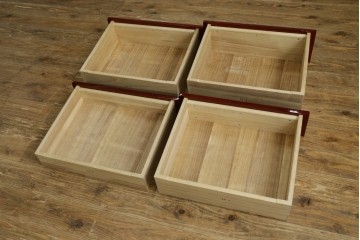 新古　未使用展示品　超美品　キットファニチュア(KIT FURNITURE)　北谷家具　インテリア性と収納力を兼ね備えた優雅な佇まいのアクセサリーキャビネット　定価約105万円　(R-084311)