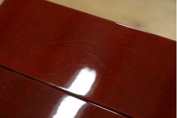 新古　未使用展示品　超美品　キットファニチュア(KIT FURNITURE)　北谷家具　インテリア性と収納力を兼ね備えた優雅な佇まいのアクセサリーキャビネット　定価約105万円　(R-084311)