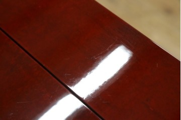 新古　未使用展示品　超美品　キットファニチュア(KIT FURNITURE)　北谷家具　インテリア性と収納力を兼ね備えた優雅な佇まいのアクセサリーキャビネット　定価約105万円　(R-084311)