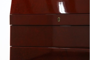 新古　未使用展示品　超美品　キットファニチュア(KIT FURNITURE)　北谷家具　インテリア性と収納力を兼ね備えた優雅な佇まいのアクセサリーキャビネット　定価約105万円　(R-084311)