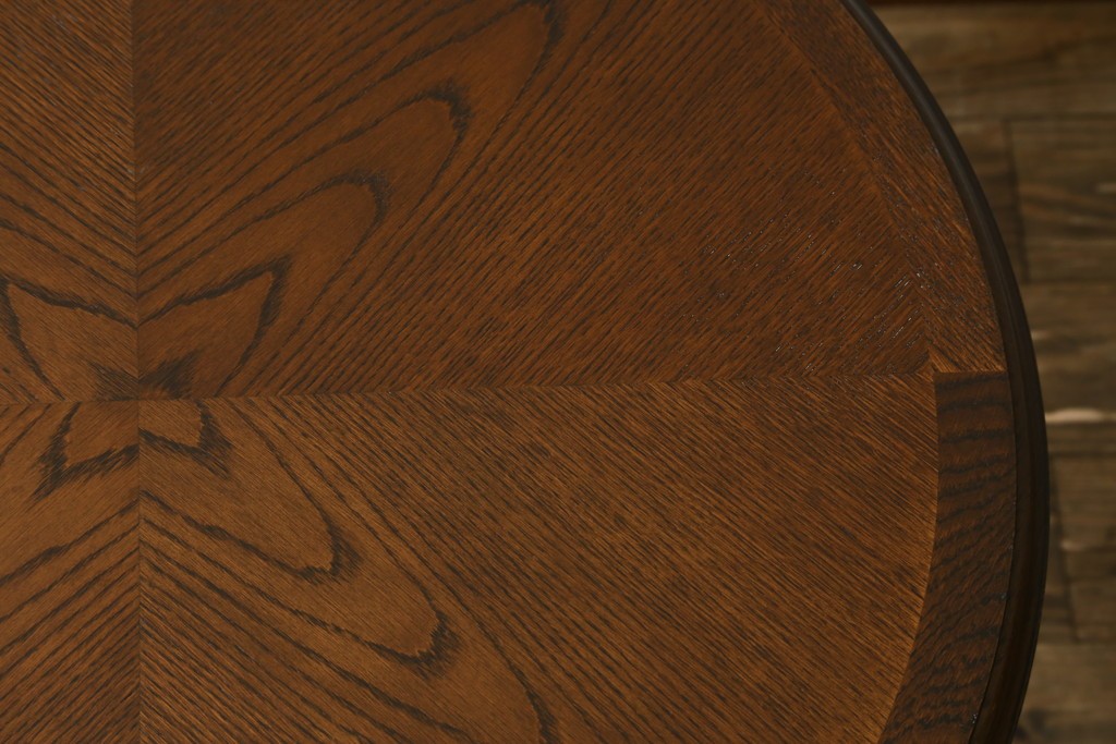 中古　カリモク家具(karimoku)　ドマーニ(domani)　クイーンズライフ(QUEENS LIFE)　クラシカルモダンな雰囲気漂うリビングテーブル　定価約17万円　(R-084319)