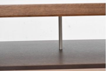 中古　美品　カリモク家具(karimoku)　ナラ材　チュラルで落ち着いた空間を演出するシンプルなローテーブル(センターテーブル、リビングテーブル)(R-084322)