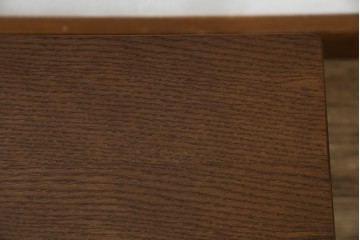 中古　美品　カリモク家具(karimoku)　ナラ材　チュラルで落ち着いた空間を演出するシンプルなローテーブル　(R-084322)