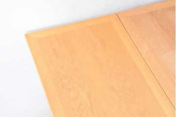 デンマークビンテージ　希少!!　スラーゼル・モーベルヴァーク(SM)社 カイ・ヴィンディング(Kaj Winding)デザイン　オーク材　エクステンションテーブル(4人掛け、6人掛け、ダイニングテーブル、ドローリーフテーブル、食卓、北欧、ヴィンテージ)(R-084323)