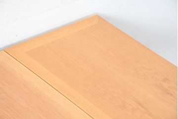 デンマークビンテージ　希少!!　スラーゼル・モーベルヴァーク(SM)社 カイ・ヴィンディング(Kaj Winding)デザイン　オーク材　エクステンションテーブル(4人掛け、6人掛け、ダイニングテーブル、ドローリーフテーブル、食卓、北欧、ヴィンテージ)(R-084323)