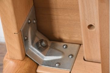 デンマークビンテージ　希少!!　スラーゼル・モーベルヴァーク(SM)社 カイ・ヴィンディング(Kaj Winding)デザイン　オーク材　エクステンションテーブル(4人掛け、6人掛け、ダイニングテーブル、ドローリーフテーブル、食卓、北欧、ヴィンテージ)(R-084323)