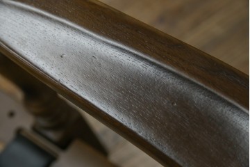 中古　超美品　展示品　使用感ほぼなし　飛騨産業　キツツキ　穂高シリーズ　美しい花柄が際立つ2人掛けソファ　定価約24万円　(R-084324)