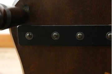 中古　松本民芸家具　#49型Aワイコムチェア　落ち着いた色味と滑らかな質感が美しいダイニングチェア　定価約11万円　(R-084328)