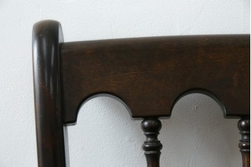 中古　松本民芸家具　#49型Aワイコムチェア　落ち着いた色味と滑らかな質感が美しいダイニングチェア　定価約11万円　(R-084328)