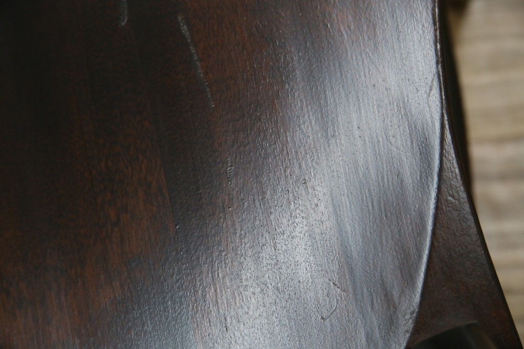 中古　松本民芸家具　#49型Aワイコムチェア　落ち着いた色味と滑らかな質感が美しいダイニングチェア　定価約11万円　(R-084328)