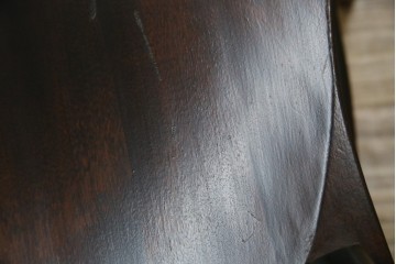 中古　松本民芸家具　#49型Aワイコムチェア　落ち着いた色味と滑らかな質感が美しいダイニングチェア　定価約11万円　(R-084328)