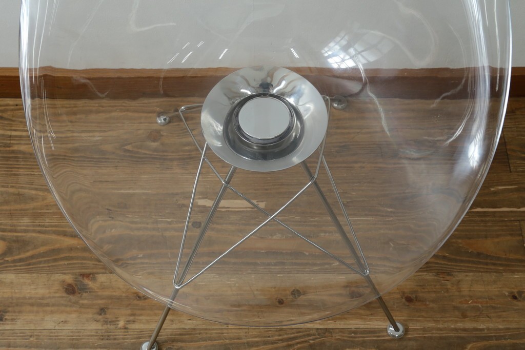 中古　イタリア　カルテル(Kartell)　エロエス(ERO|S|)　身体を包み込むようなフォルムが魅力のチェア(定価約9万円)　(R-084338)