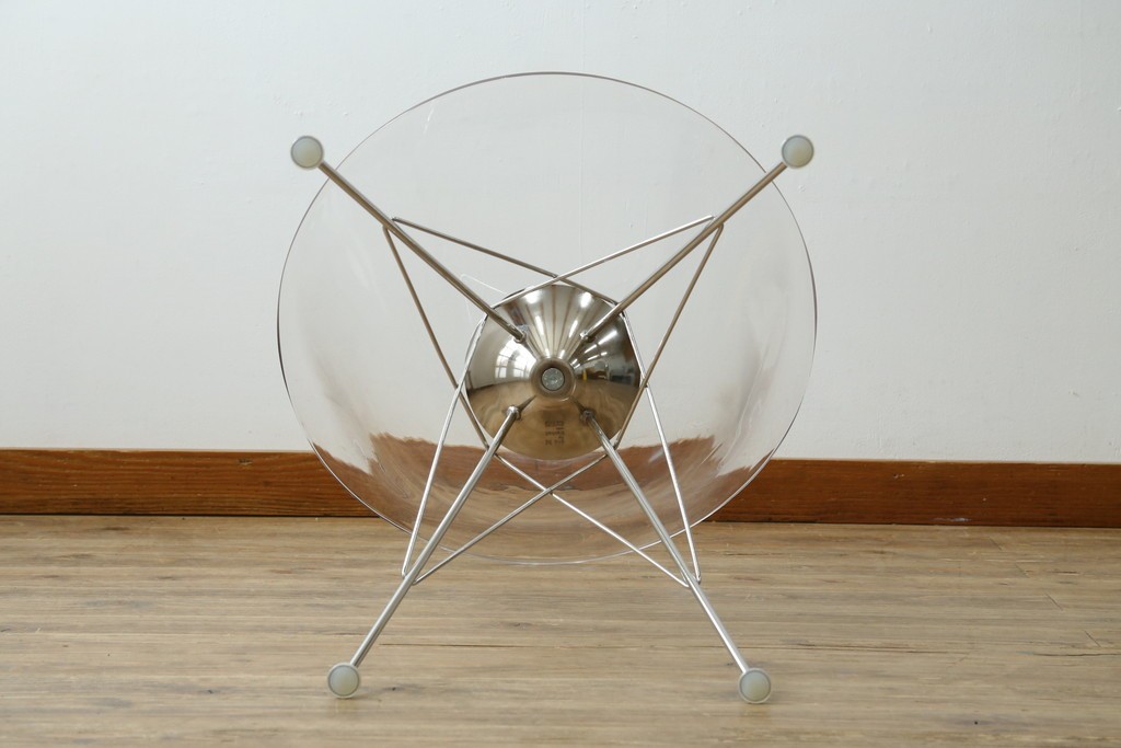 中古　イタリア　カルテル(Kartell)　エロエス(ERO|S|)　身体を包み込むようなフォルムが魅力のチェア(定価約9万円)　(R-084338)