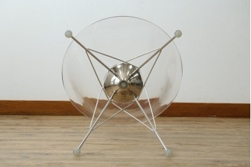 中古　イタリア　カルテル(Kartell)　エロエス(ERO|S|)　身体を包み込むようなフォルムが魅力のチェア(定価約9万円)　(R-084338)