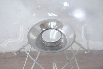 中古　イタリア　カルテル(Kartell)　エロエス(ERO|S|)　身体を包み込むようなフォルムが魅力のチェア(ハイチェア、カウンターチェア、椅子、イス)(定価約9万円)(R-084338)