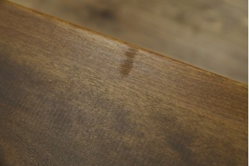 中古　美品　国産職人手作り　アンティーク調　作りの良い民芸キャビネット　(R-084340)