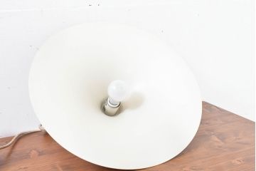 和製ビンテージ　YAMAGIWA(ヤマギワ)　Fog&Morup(フォグ&モーラップ)　SEMI(セミ)　オレンジ色に輝く灯りがやさしく空間を彩るペンダントライト(シェード、天井照明、吊り下げ照明、ヴィンテージ)(R-084347)