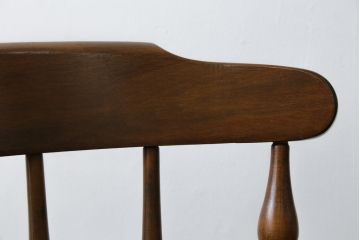 和製ビンテージ　飛騨家具　WINDS太平　ブナ材製のチェア(ダイニングチェア、椅子、イス、板座チェア、ヴィンテージ)(R-084356)