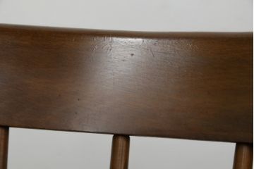 和製ビンテージ　飛騨家具　WINDS太平　ブナ材製のチェア(ダイニングチェア、椅子、イス、板座チェア、ヴィンテージ)(R-084356)