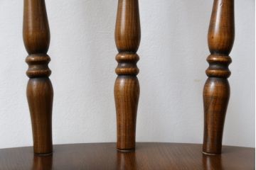 和製ビンテージ　飛騨家具　WINDS太平　ブナ材製のチェア(ダイニングチェア、椅子、イス、板座チェア、ヴィンテージ)(R-084356)