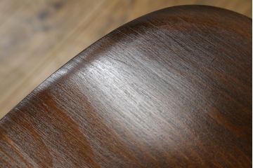 和製ビンテージ　飛騨家具　WINDS太平　ブナ材製のチェア(ダイニングチェア、椅子、イス、板座チェア、ヴィンテージ)(R-084356)