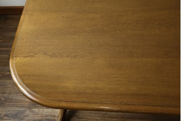 中古　WINDS太平　木の温もりあふれるナラ材製のダイニングテーブル(4人掛け、食卓)(R-084358)